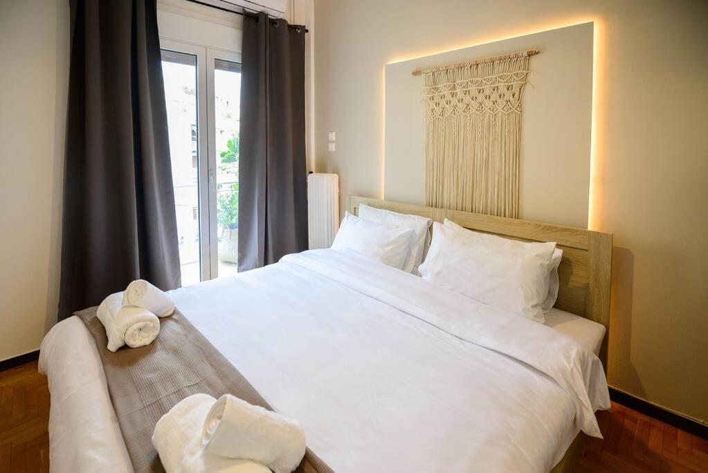 Boho Luxury 2 Bedroom Apartment, Acropolis Museum View Athene Buitenkant foto